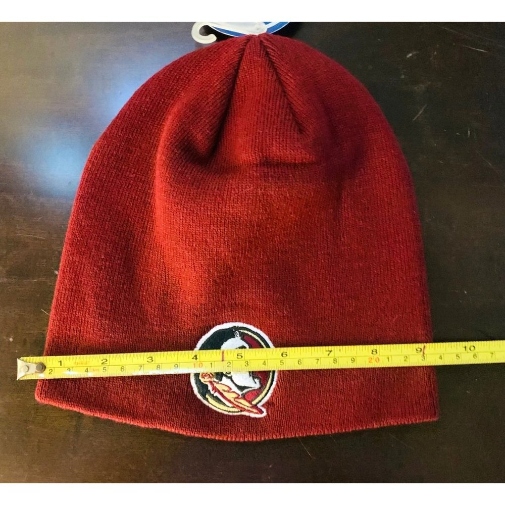 Top Of The World Headwear Florida State Seminoles Raised Cuffed Knit Hat - Garnt - Picture 9 of 9